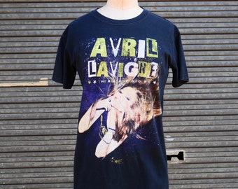 Vintage Tshirt "Avril Lavigne - Blackstar Tour" - 2011 - Size S