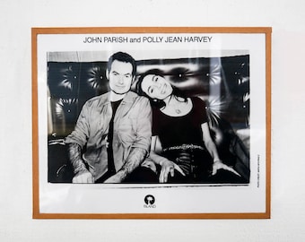 PJ Harvey & John Parish - Vintage Promo Photo - 1995