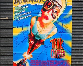 Tank Girl - Vintage Movie Poster - 1995