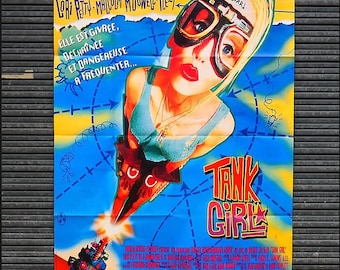 Tank Girl - Vintage Movie Poster - 1995