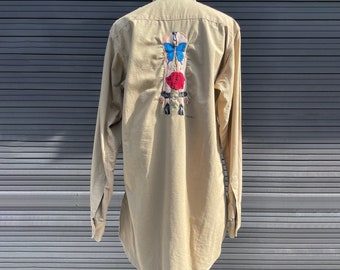 Alice Addict Vintage Embroidered Shirt - Mitsukazu Mihara - alice in wonderland