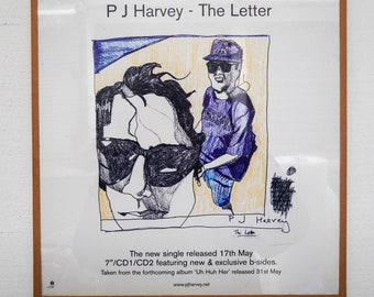 PJ Harvey - Vintage Promo Photo - 1995