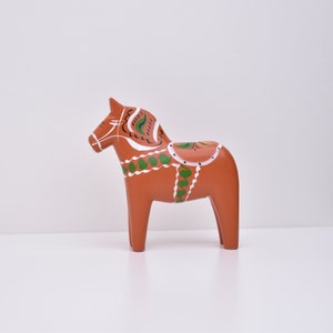 Free delivery, Limited Edition Old-Red Dala Horse, 6 different sizes, Handmade in Sweden