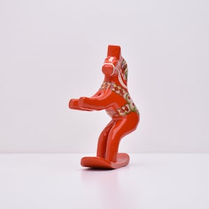 Swedish Dala horse, Snowboarder Dala horse, hand-carved and painted in Sweden, Swedish Dala horse, Dalecarlian horse