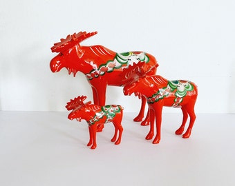 SUPER RARE Extra Big Dala Horse Vintage Dalarna Antique Swedish Design
