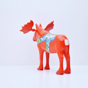 Rare Dala Moose, Swedish Wooden Dala Moose, Handmade in Sweden - Etsy