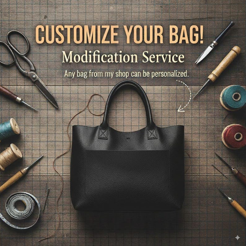 Bag Customization Service - Make Your Purchase Unique! Custom Bag image 1