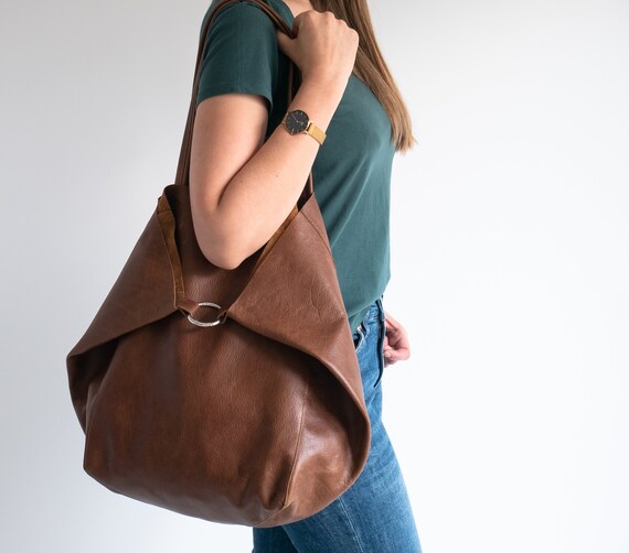 oversized shopper tote bag