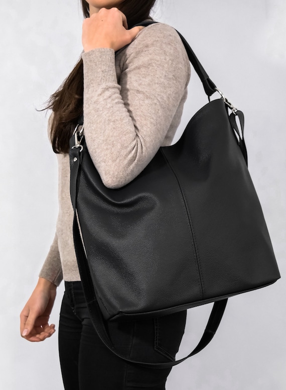 2WAY TOTE BAG SHRINK LEATHER | hobo