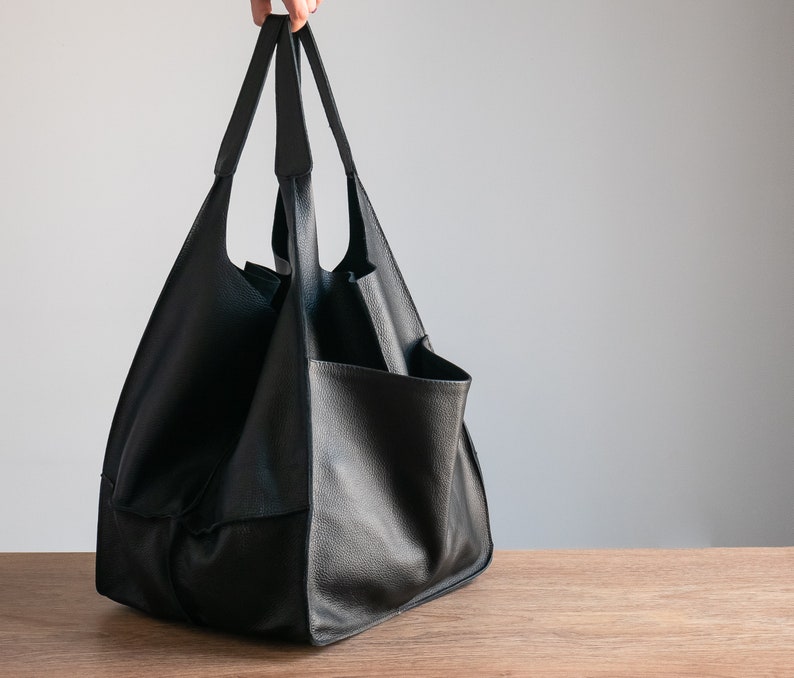 oversized slouchy tote bag