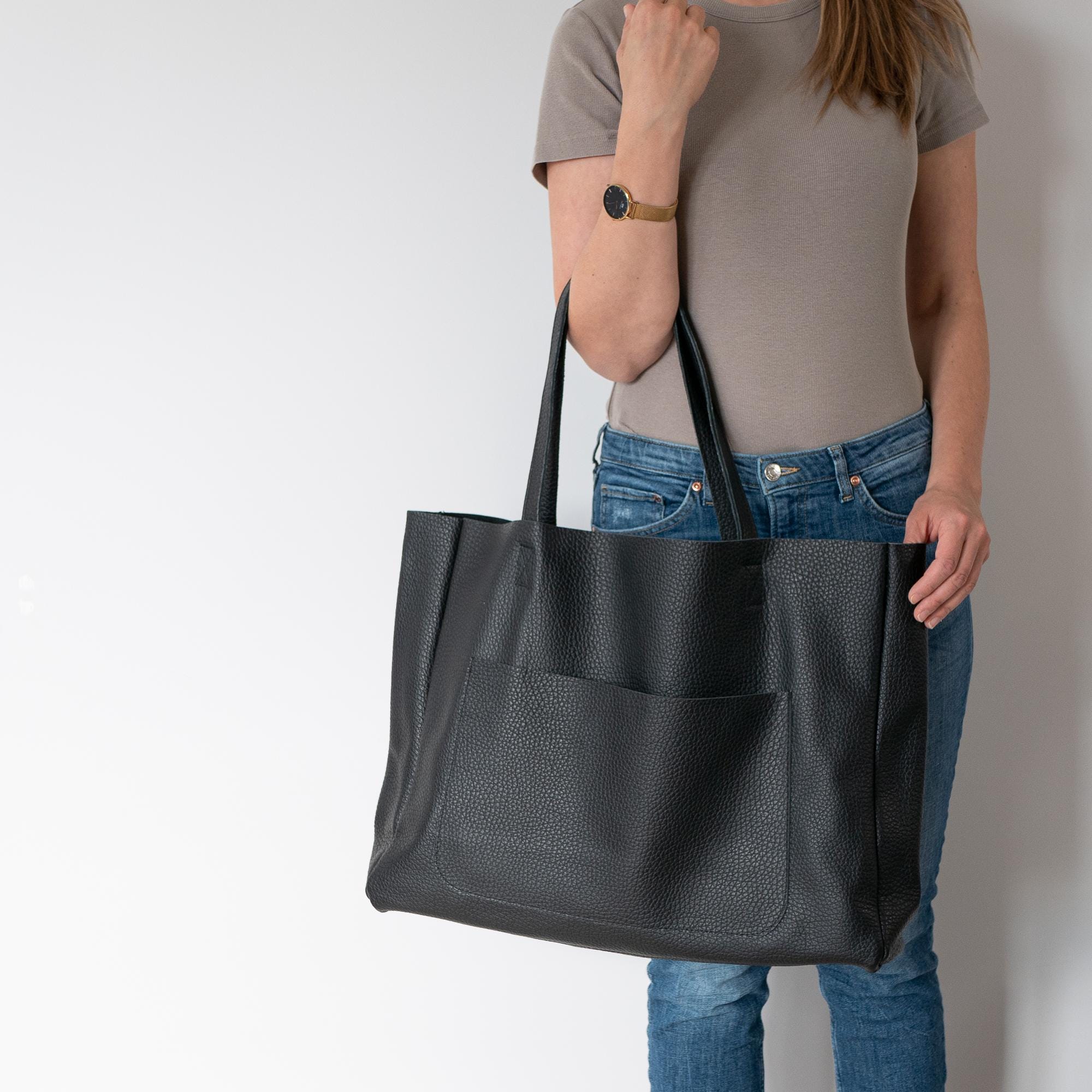 トートバッグ BLACK LEATHER TOTES 8250BAG_858_1.jpg?v=1748848999