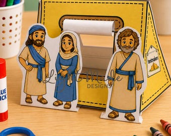 Paul the Tentmaker Craft | Bible Characters, Tent Workshop (Digital Download)