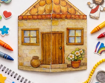 Christian House Craft Printable | As For Me and My House Joshua 24:15 Download