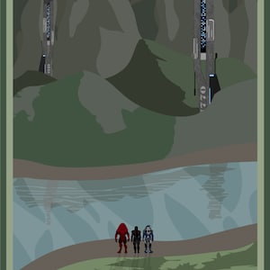 Mass Effect Eden Prime Poster Fan Art