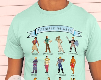 Prince Charming 'Let's Hear it for the Boys' Unisex Tee