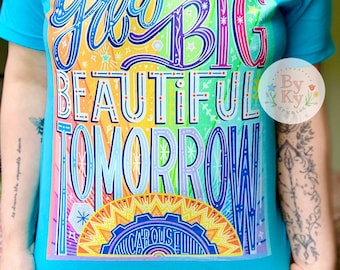 Camiseta Carrusel del Progreso: Un mañana maravilloso, unisex