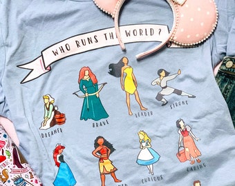 Maglietta unisex Principessa "Che governa il mondo"