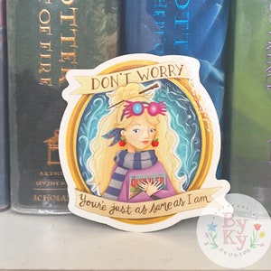 Luna Lovegood Spectra Specs Vinyl Sticker Decal