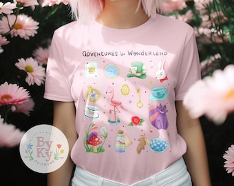 Alice Adventures in Wonderland Unisex Tee