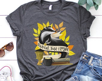 Hufflepuff Hogwarts House Harry Potter Fangirl Book Lover Unisex T-Shirt