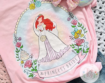 Ariel Princess Bride Unisex Jersey Short Sleeve Tee