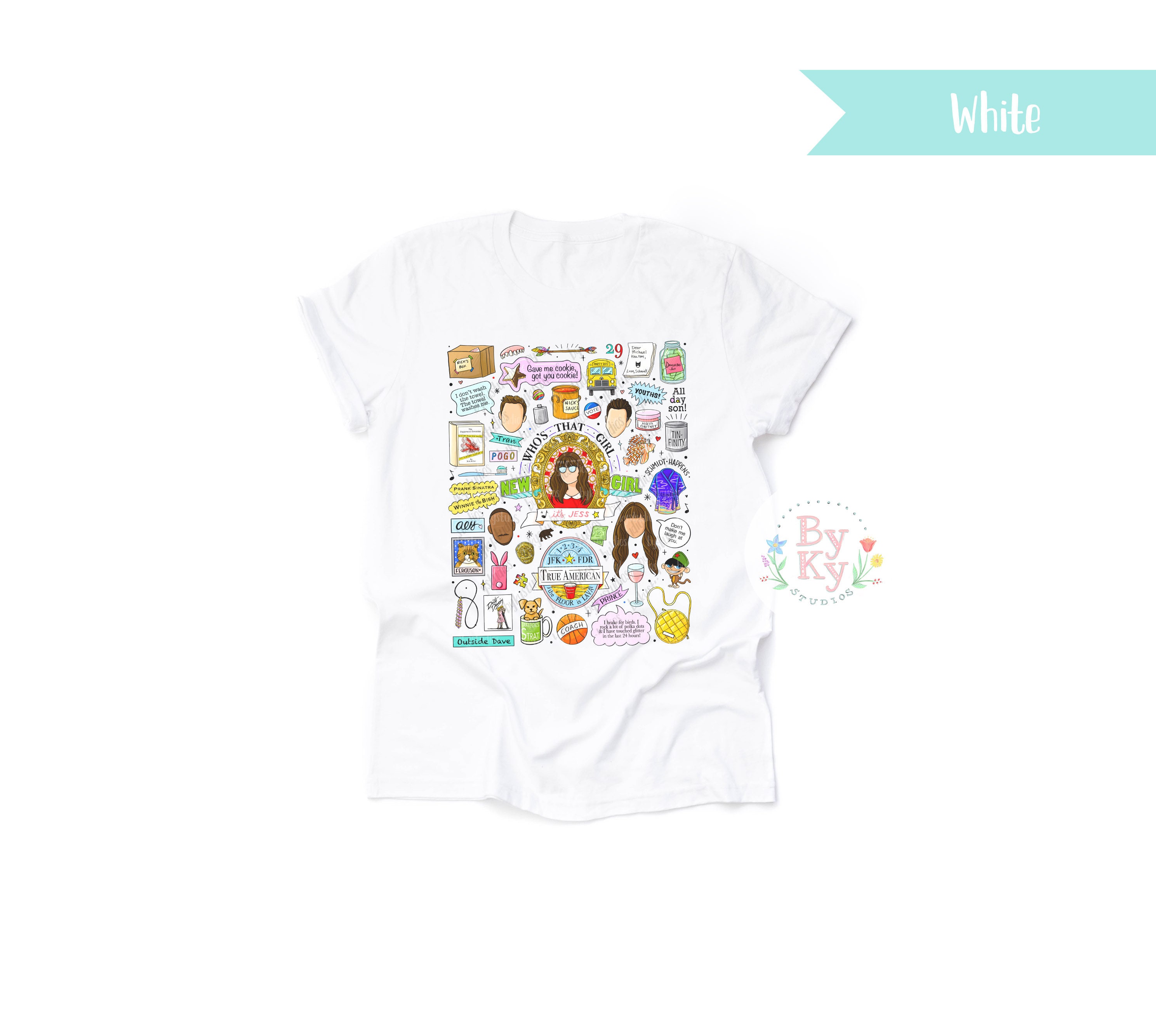 【oan】Jess Tour List Short Sleeve T-shirt New Girl 'it's Jess' Unisex Jersey Short Sleeve Tee - Etsy