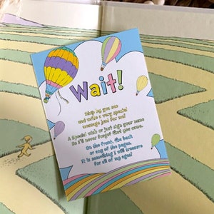 Anleitungskarte, Gästebuch, Lehrer, Brief, Abschlussfeier, erster Geburtstag, Babyparty, Jahresende, Pastellfarbe, Regenbogen, INSTANT