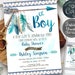 EDITABLE Tribal Baby Shower Invitation, Aztec Baby Shower Invitation ...