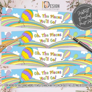 Rainbow water bottle label, baby shower decor, firs birthday, graduation, pastel colors, printable, wrapper, template, Not Editable, INSTANT