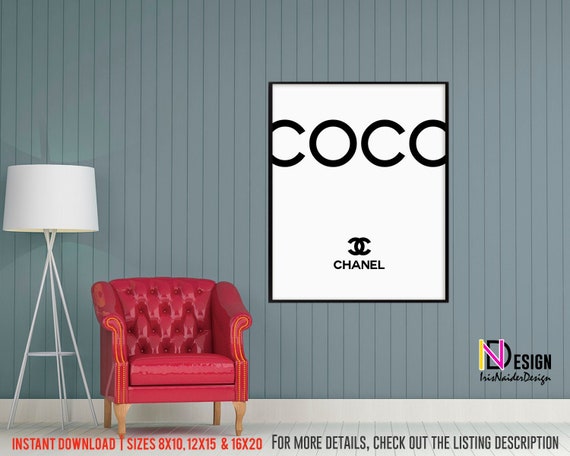 Fashion wall decor, Beauty poster, Fashionista, wall art, poster, decor, template, digital files, printable Il_570xn