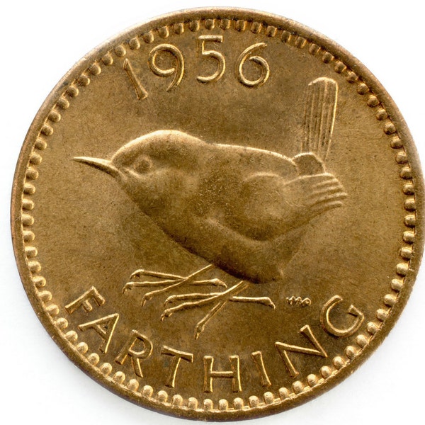 1953 to 1956 Elizabeth II Farthings Choice of Year