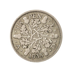スペシャル特典 1943 VI George King From Britain Great Coin Sixpence コレクション