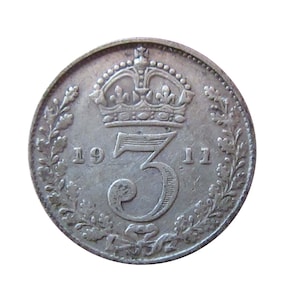50個1937年~1952年 英国3ペニーコイン イギリス 3ペンス 3 pence