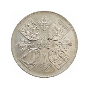 1960 New York Exhibition Commemorative Crown Elizabeth 2nd United Kingdom