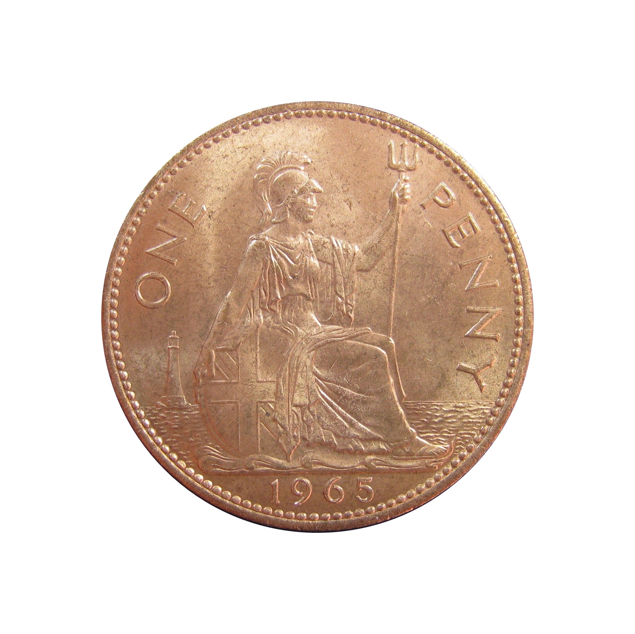 1965年 1ペニーコイン イギリス エリザベス2世女王より 誕生日、記念日