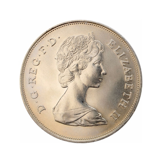 1981年 チャールズ皇太子の結婚式 ダイアナ妃 王冠 コイン イギリス