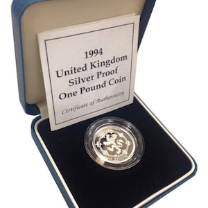 1994 Silver Proof One Pound Coin