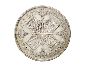 1949年 イギリス 2シリング・フローリン硬貨、ジョージ6世 - Etsy 日本