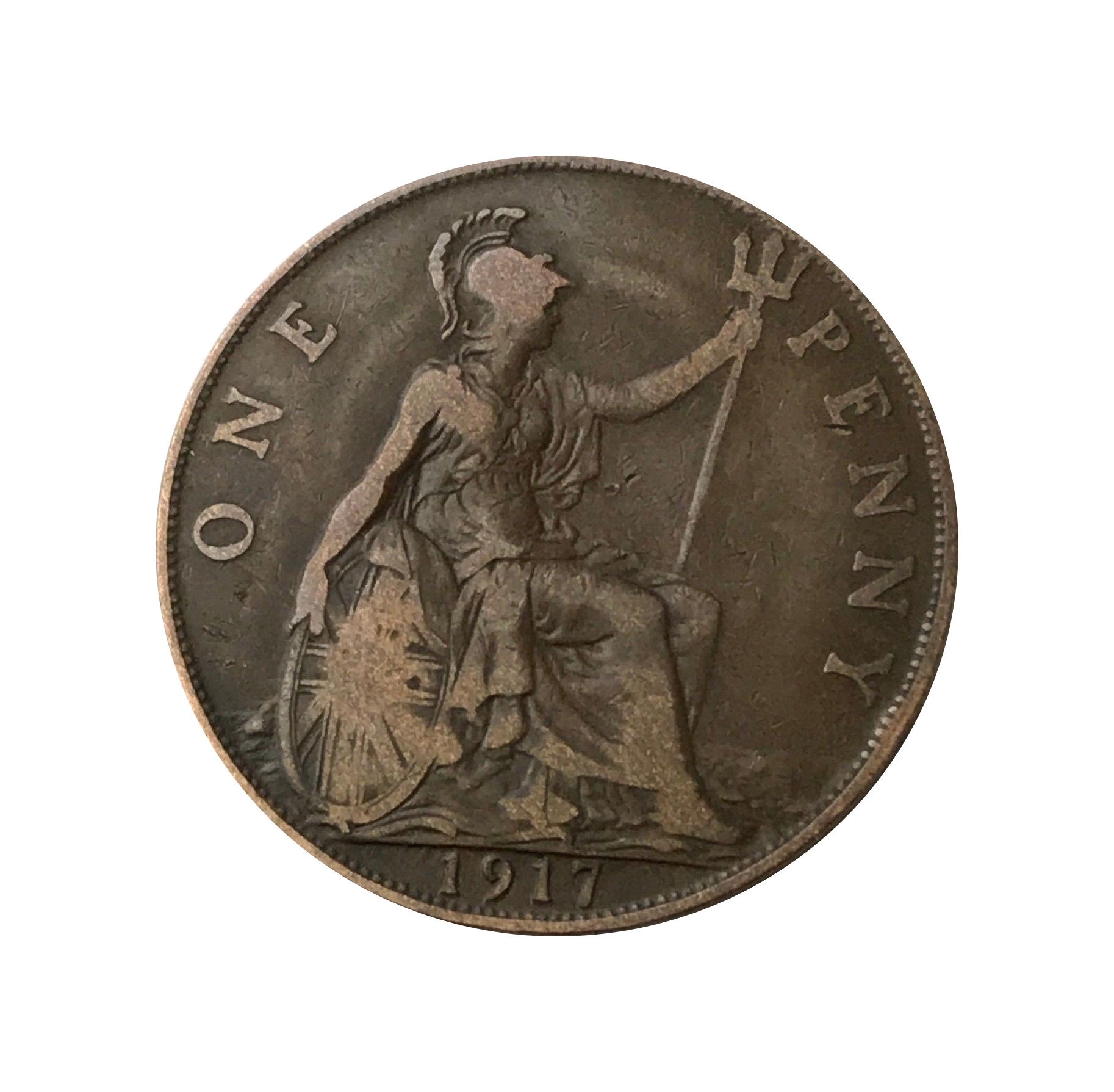 1917年 1ペニーコイン イギリス ジョージ5世より 誕生日、記念日