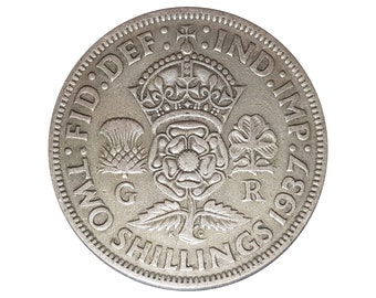 ジョージ6世の銀フローリン/2シリング硬貨（1937-1951年選択） - Etsy 日本
