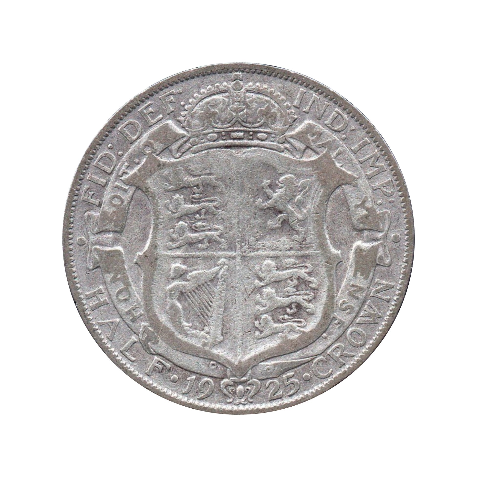 Image of 1925 Halfcrown Coin Great Britain From King George V, Perfect For Birthdays , Anniversary Or Craft & Jewellery