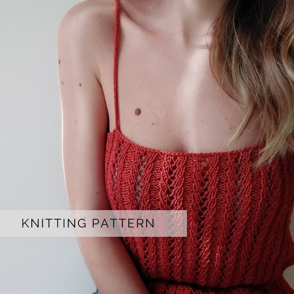 ZAIRA TOP / Knit Pattern / PDF Pattern