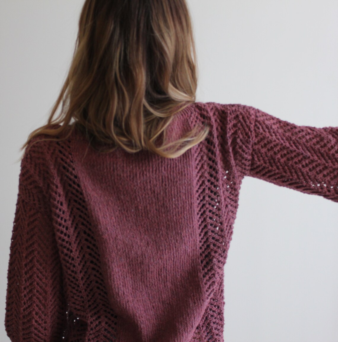 SPRING BLOOM SWEATER / Sweater Pattern Etsy