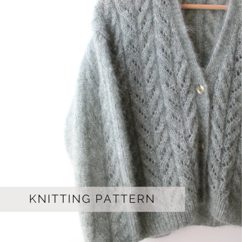Mohair Cardigan Pattern - Etsy