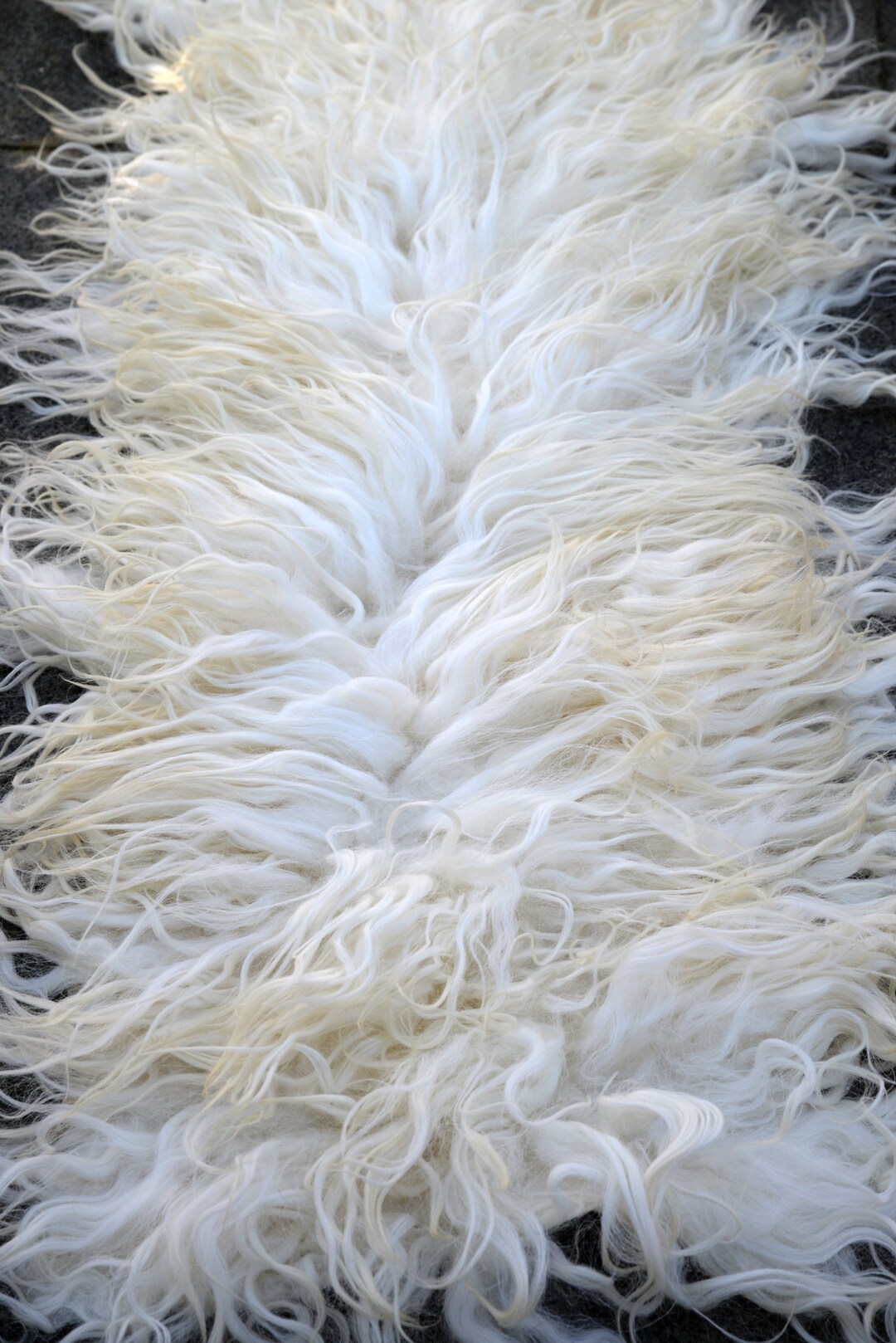 WINTERCOLLECTION Organic Leatherfree Felted Sheepskin Rug Etsy