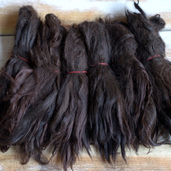 Suri Alpaca: RAW doll hair, 12 cm - 5"