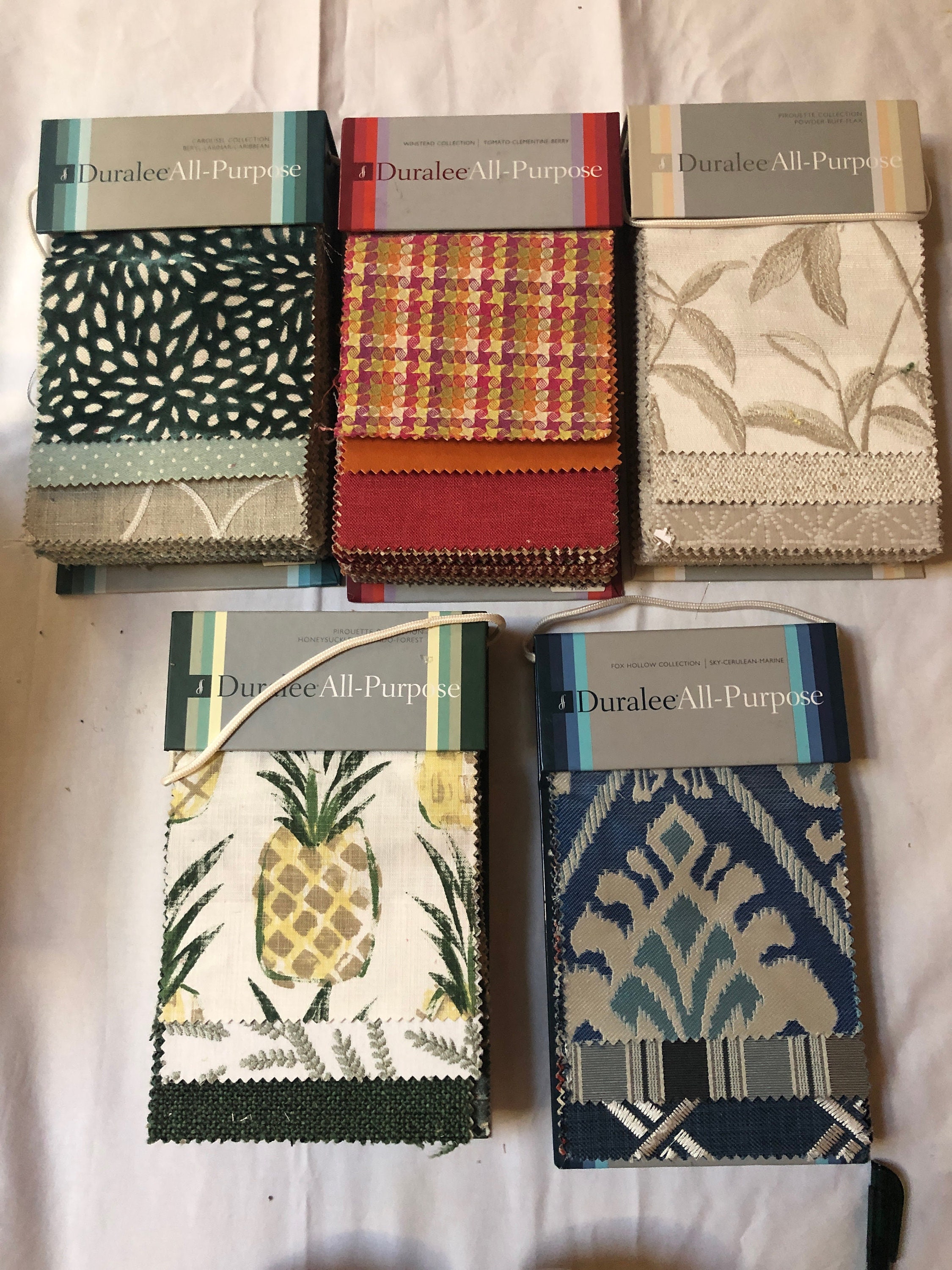 Duralee fabric sample books discontinued upholstery fabrics 5 Etsy