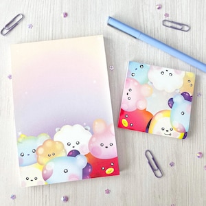 BTS, BT21, Sticky Notes, Notepad, Planner, Stationery, Office, Desk ...