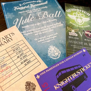 Réplicas de papel, Boleto, Invitación, Evento especial, Fiesta, Regalo, Mágico, Balón, Copa del Mundo, Biblioteca, Libros, Autobús, Torneo, Papel de aluminio, Tarjeta, impresión