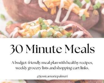 30 Minute Meals